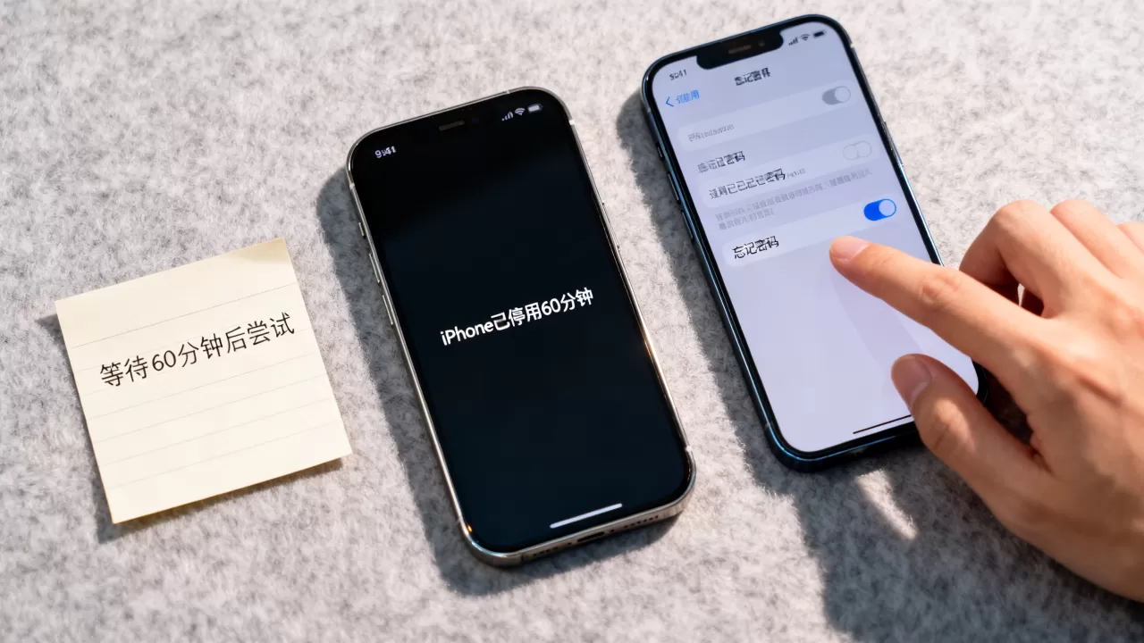 iphone已停用60分钟,iphone已停用60分钟怎么办 iphone已停用60分钟,iphone已停用60分钟怎么办