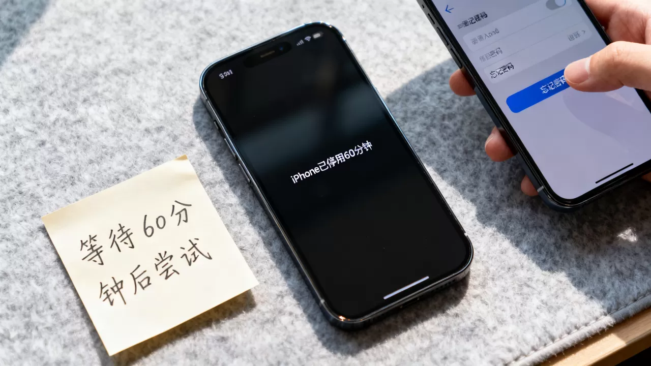 iphone已停用60分钟,iphone已停用60分钟怎么办 iphone已停用60分钟,iphone已停用60分钟怎么办
