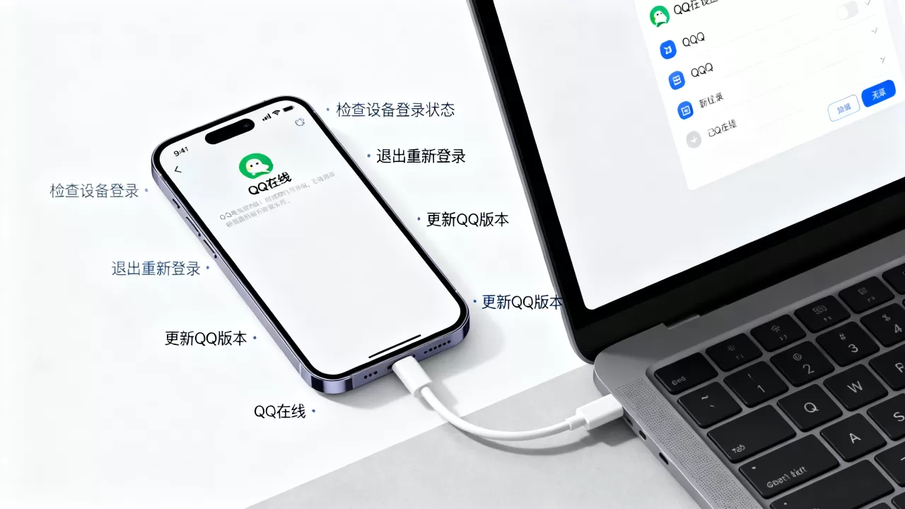 QQ一直显示iPhone在线,QQ显示iPhone在线怎么解决 QQ一直显示iPhone在线,QQ显示iPhone在线怎么解决