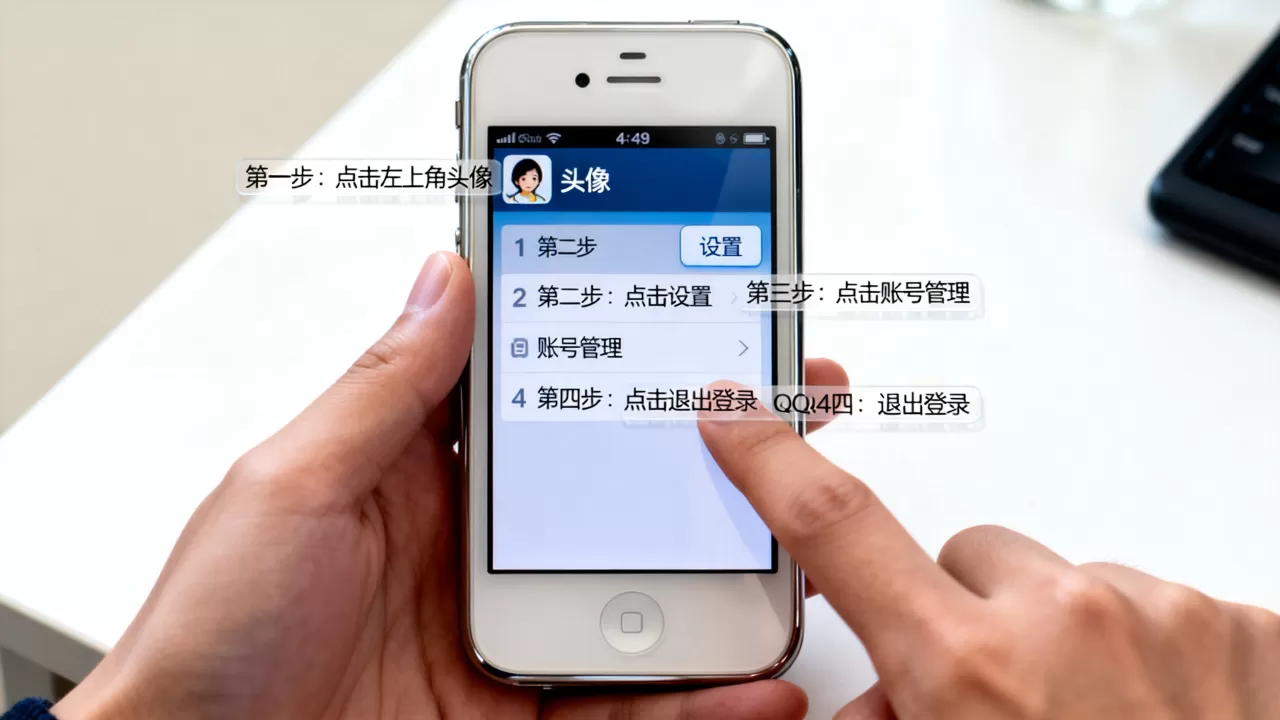 iphone4s怎么退出qq,iphone4s退出qq账号的具体操作步骤 iphone4s怎么退出qq,iphone4s退出qq账号的具体操作步骤