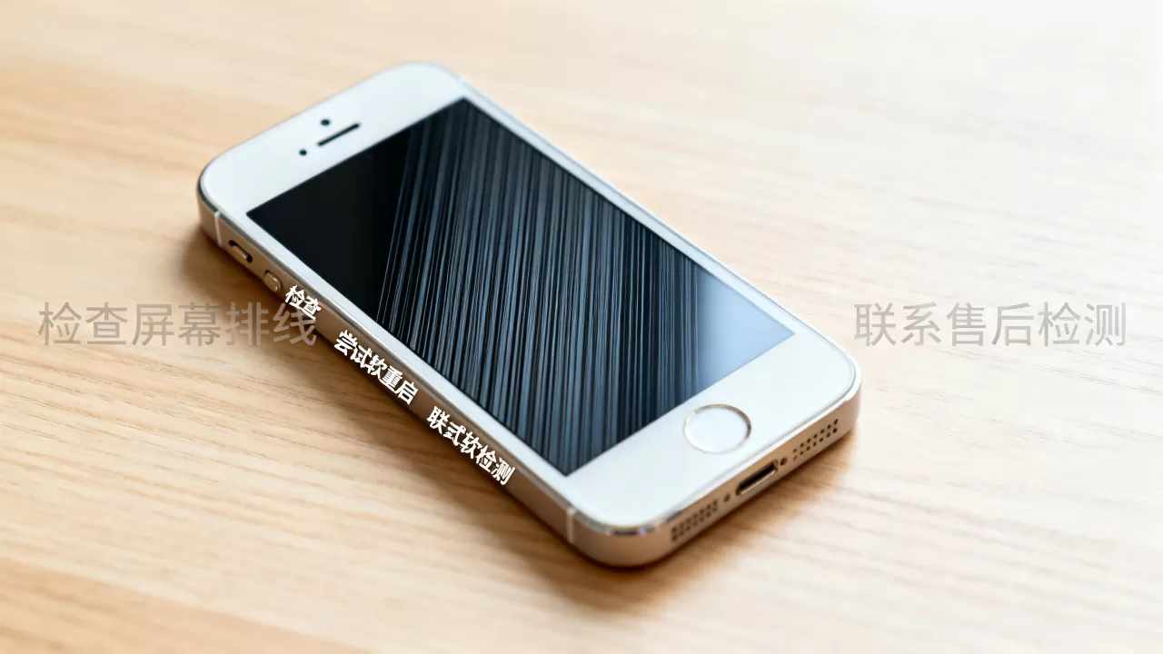 iphone5s屏幕竖纹怎么回事?iphone5s屏幕竖纹怎么解决 iphone5s屏幕竖纹怎么回事?iphone5s屏幕竖纹怎么解决
