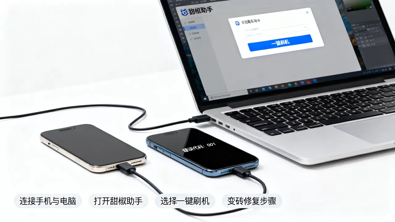 甜椒助手一键刷机教程,手机刷机变砖怎么办 甜椒助手一键刷机教程,手机刷机变砖怎么办