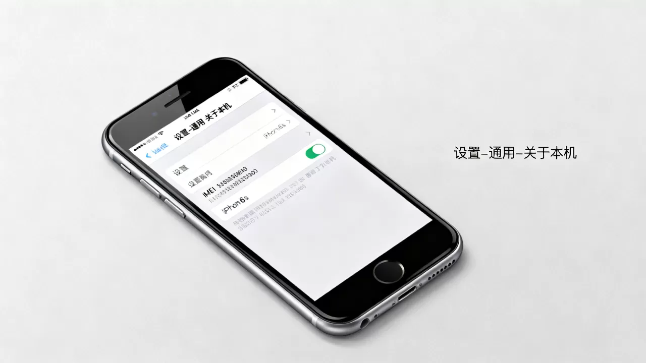 iphone6s的imei码在哪里查，iphone6simei码