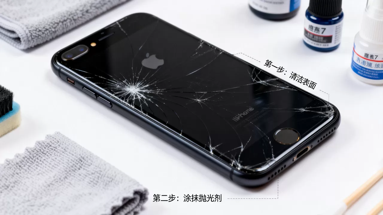 iPhone7亮黑刮花怎么修复?iPhone7亮黑色划痕处理 iPhone7亮黑刮花怎么修复?iPhone7亮黑色划痕处理