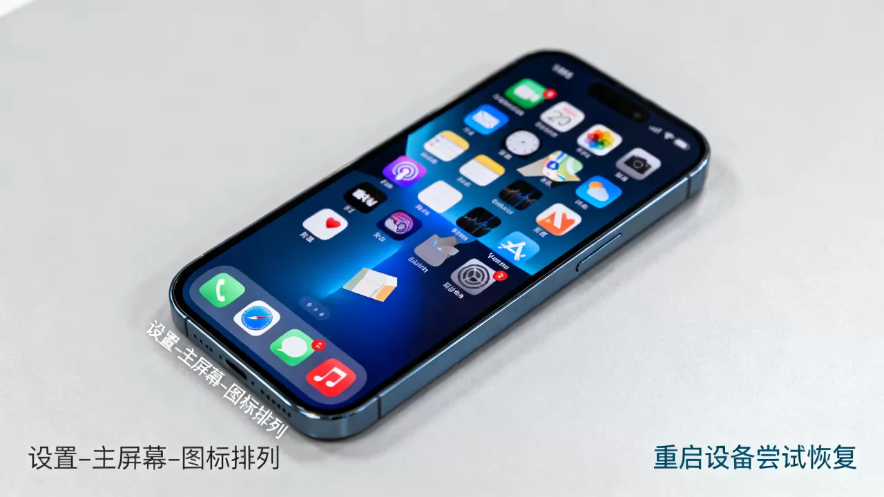 iPhone桌面图标随意摆放怎么解决,苹果手机图标乱跳 iPhone桌面图标随意摆放怎么解决,苹果手机图标乱跳