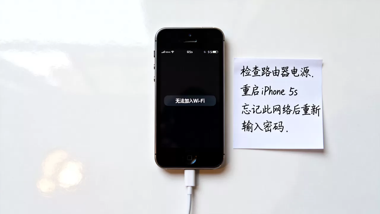 iphone5s无法加入wifi怎么办，iphone5s连不上wifi