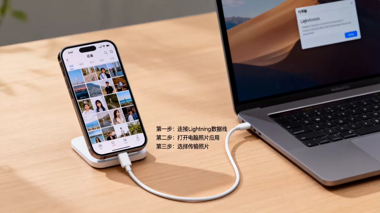 iphone手机怎么传照片到电脑，iphone照片传到电脑