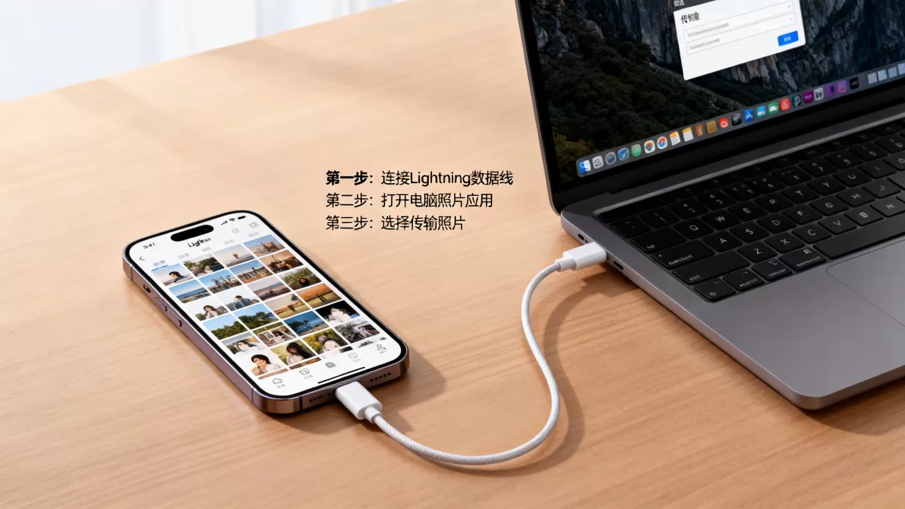 iphone手机怎么传照片到电脑，iphone照片传到电脑
