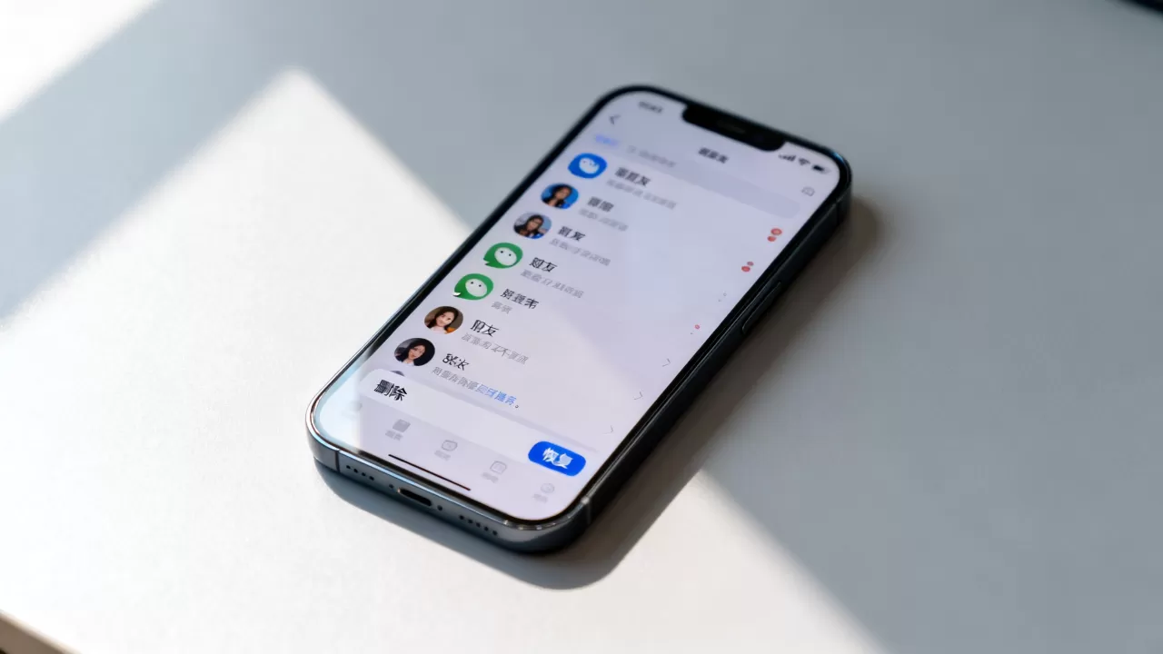 iphone微信删除好友恢复，iphone微信删除好友怎么恢复