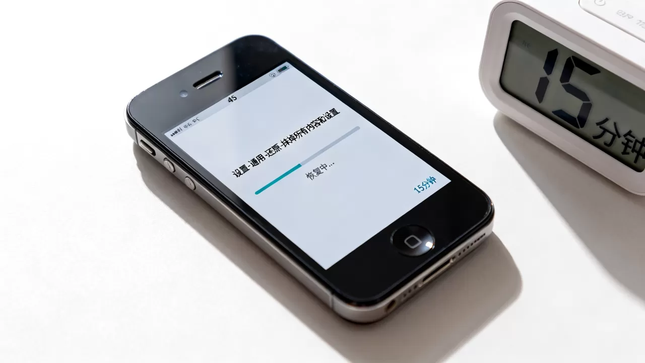 iphone4s恢复要多久,iphone4s恢复出厂设置需要多长时间 iphone4s恢复要多久,iphone4s恢复出厂设置需要多长时间