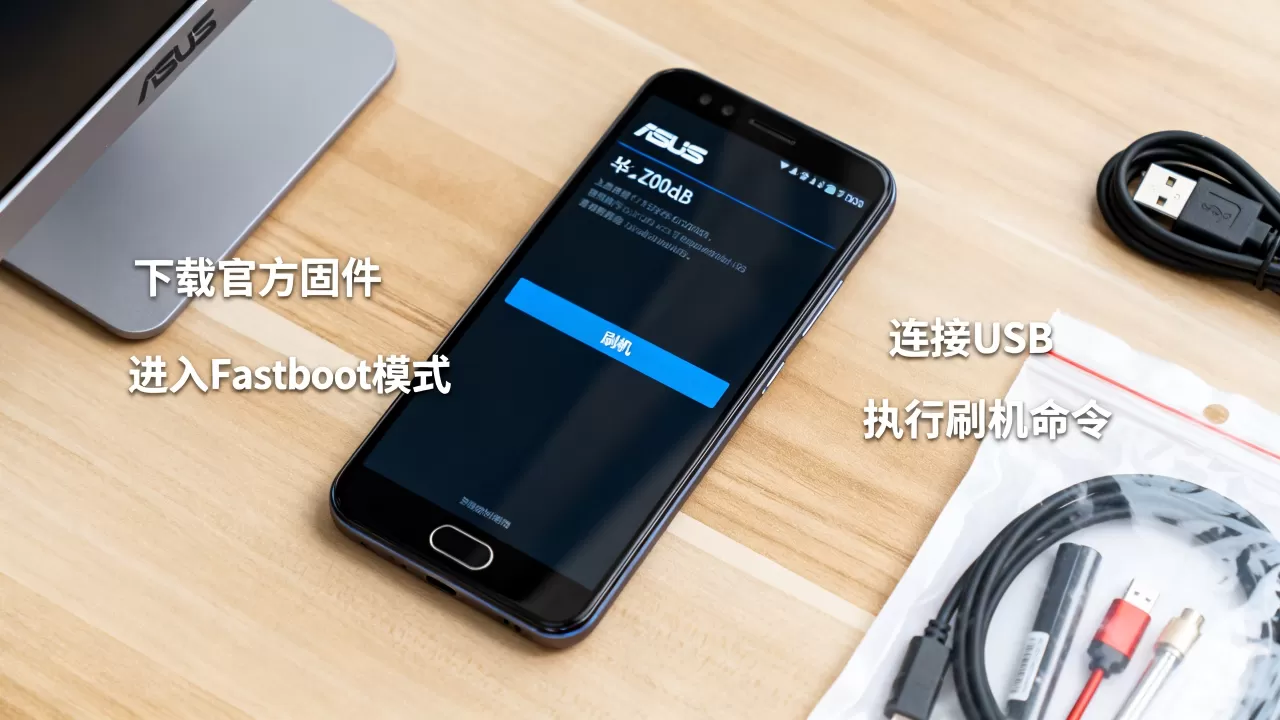 华硕z00adb刷机教程，华硕z00adb刷机教程