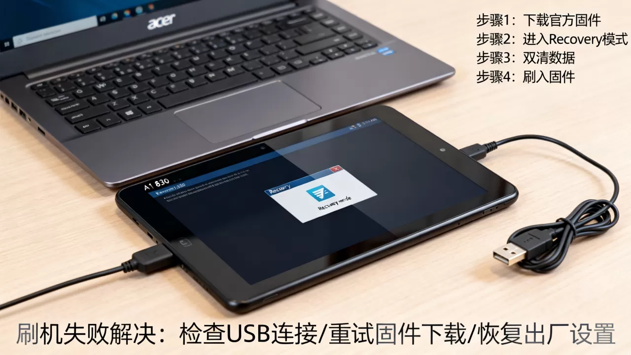 acer a1 830刷机教程，acer a1 830刷机失败怎么办