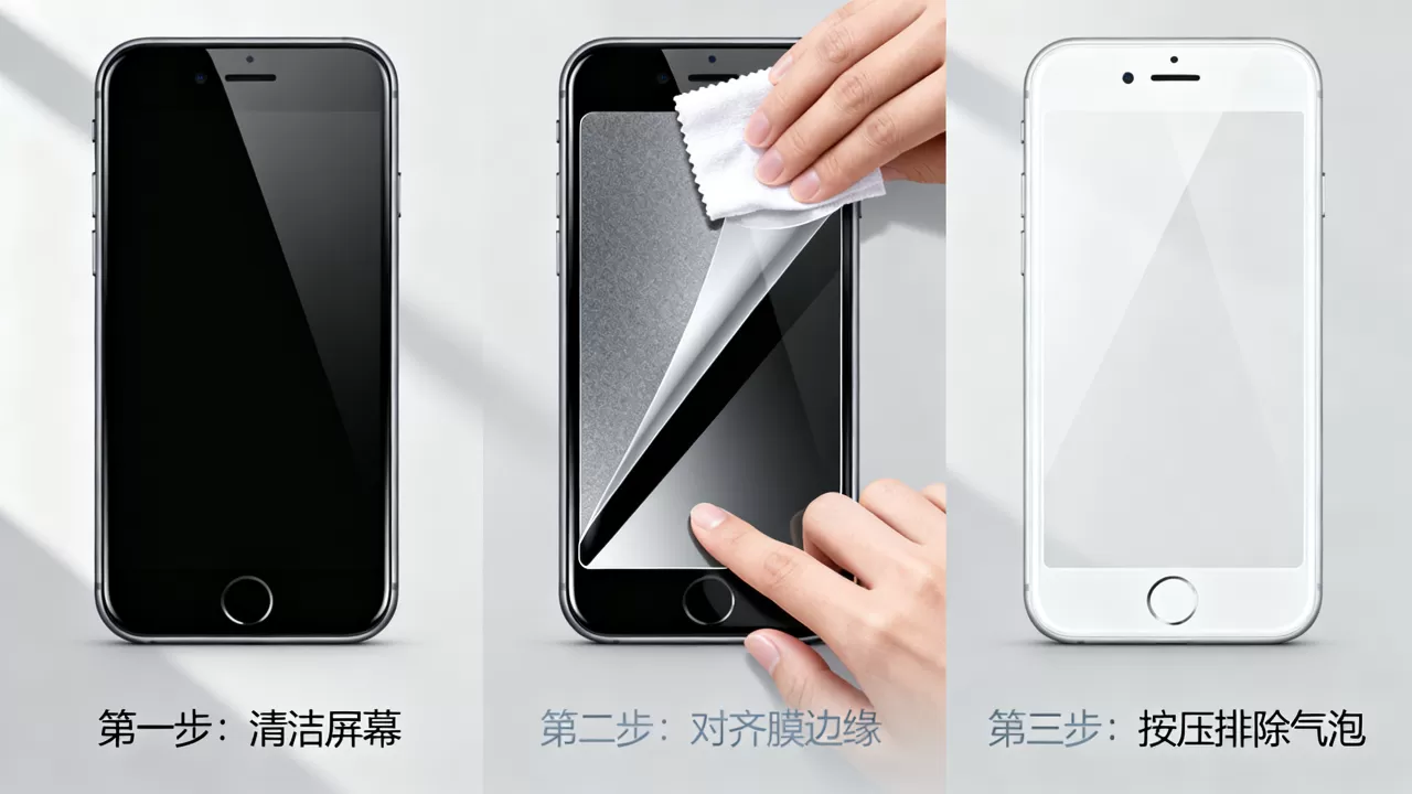 黑色iPhone6贴白色膜好看吗,iPhone6贴膜教程 黑色iPhone6贴白色膜好看吗,iPhone6贴膜教程