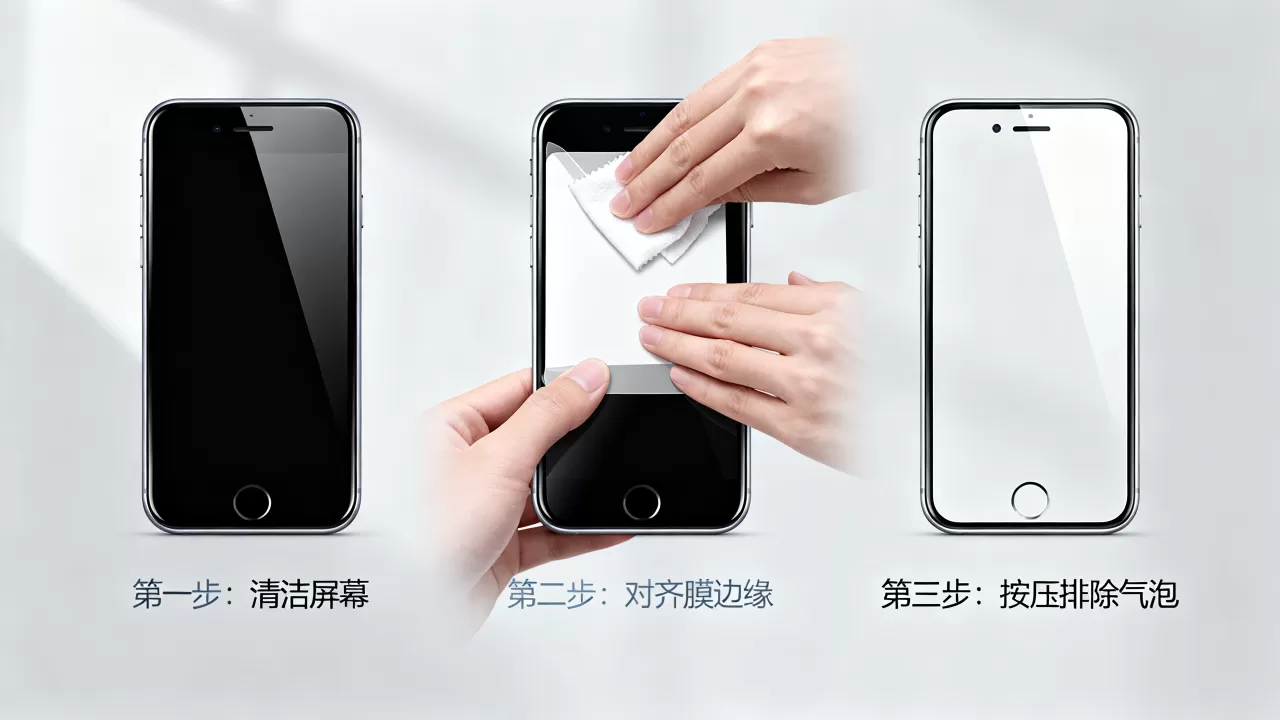 黑色iPhone6贴白色膜好看吗,iPhone6贴膜教程 黑色iPhone6贴白色膜好看吗,iPhone6贴膜教程