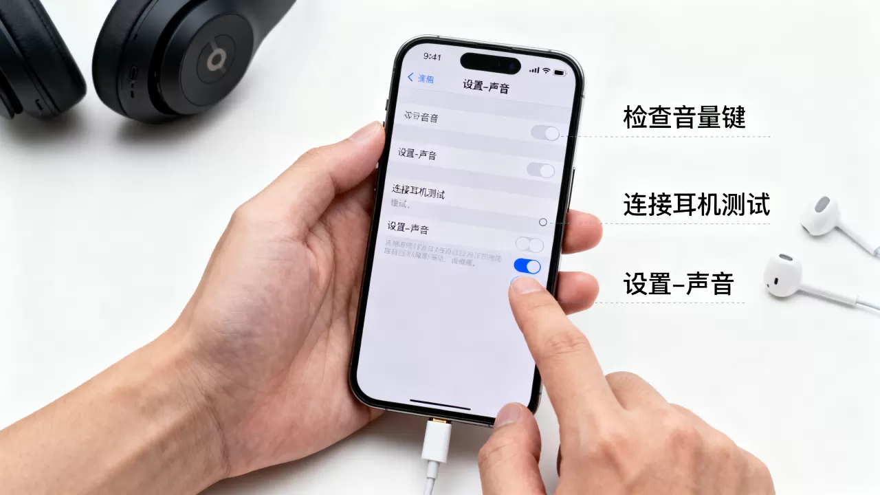 iphone没声音耳机有声音,iphone外放无声怎么解决 iphone没声音耳机有声音,iphone外放无声怎么解决