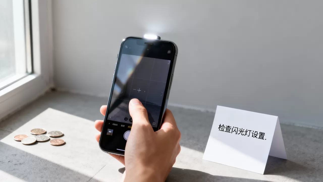iphone闪光灯打开不亮，苹果手机闪光灯不亮怎么办