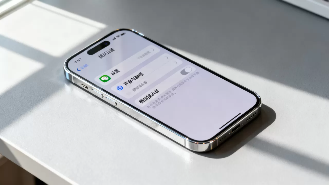 iphone更改微信提示音，苹果手机怎么修改微信消息铃声