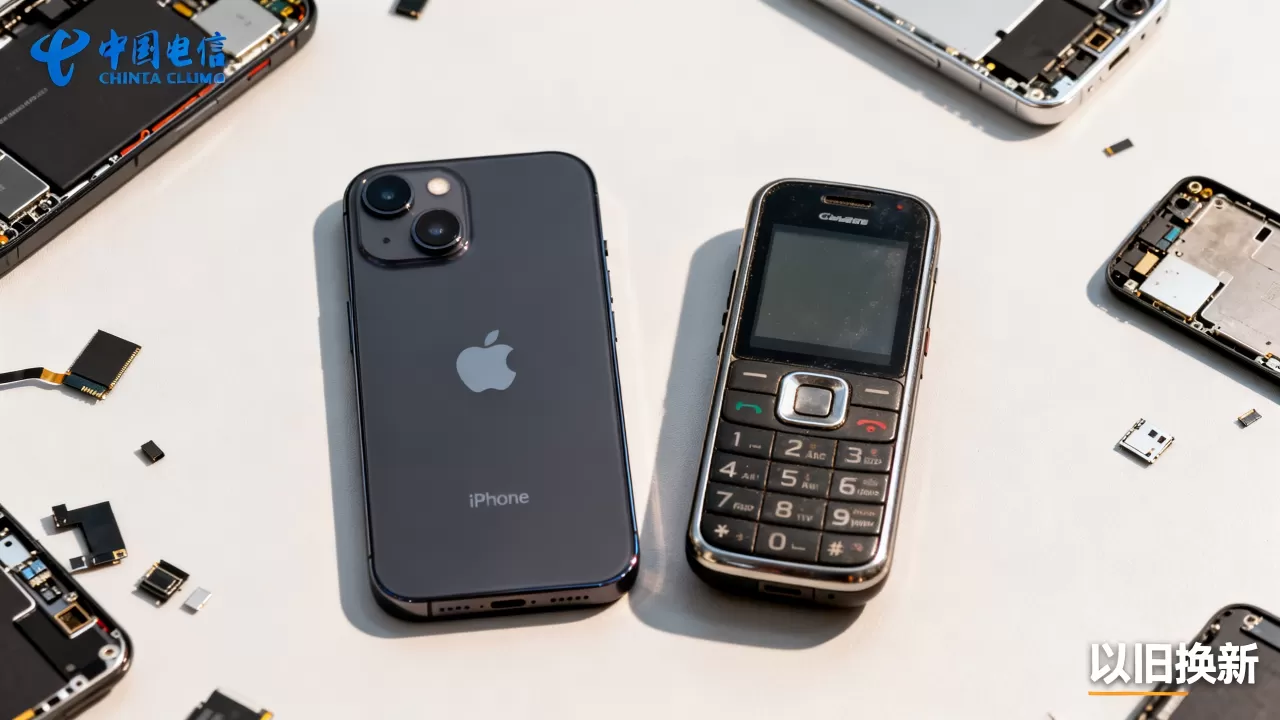 中国电信iphone以旧换新