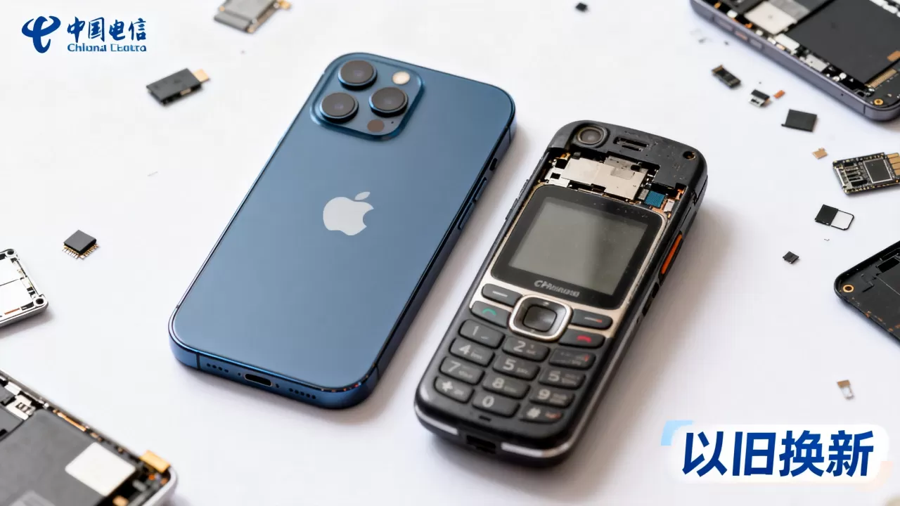 中国电信iphone以旧换新