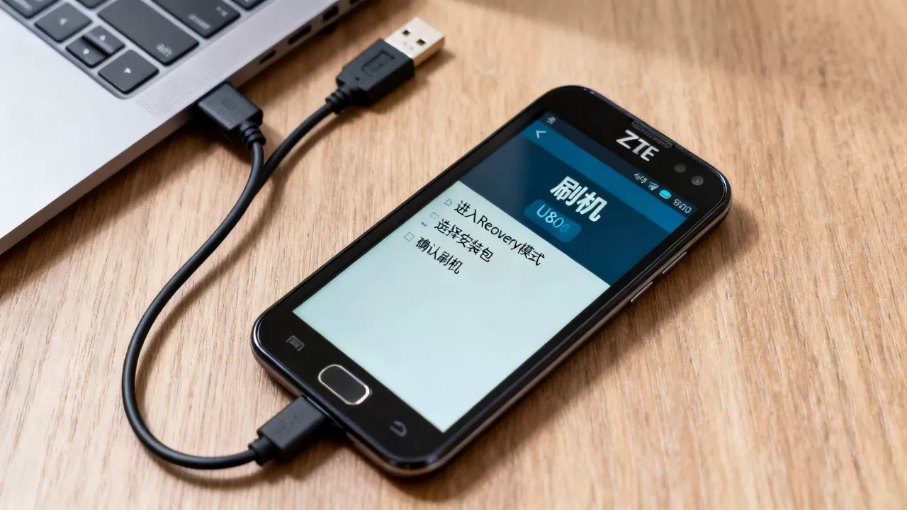 中兴U808刷机教程，中兴手机u808刷机