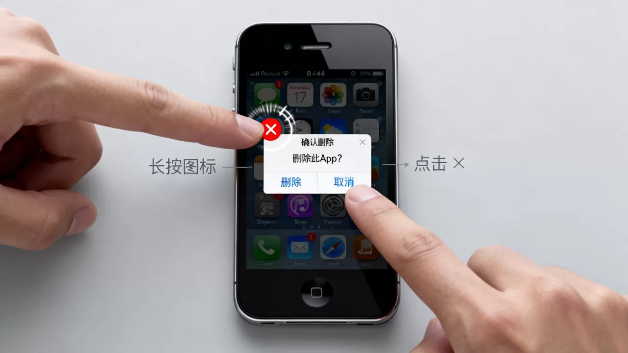 iphone4s如何删除软件,苹果手机删除APP方法 iphone4s如何删除软件,苹果手机删除APP方法