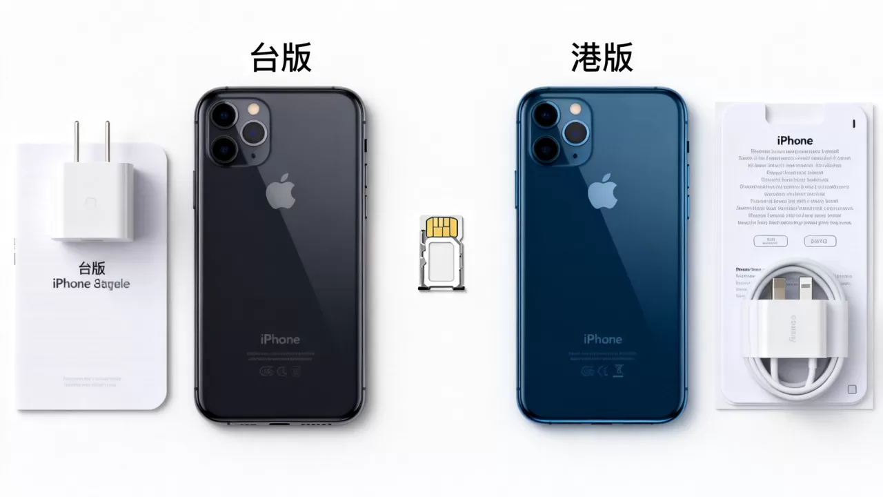 iphone台版和港版的区别，iphone台版和港版有什么区别