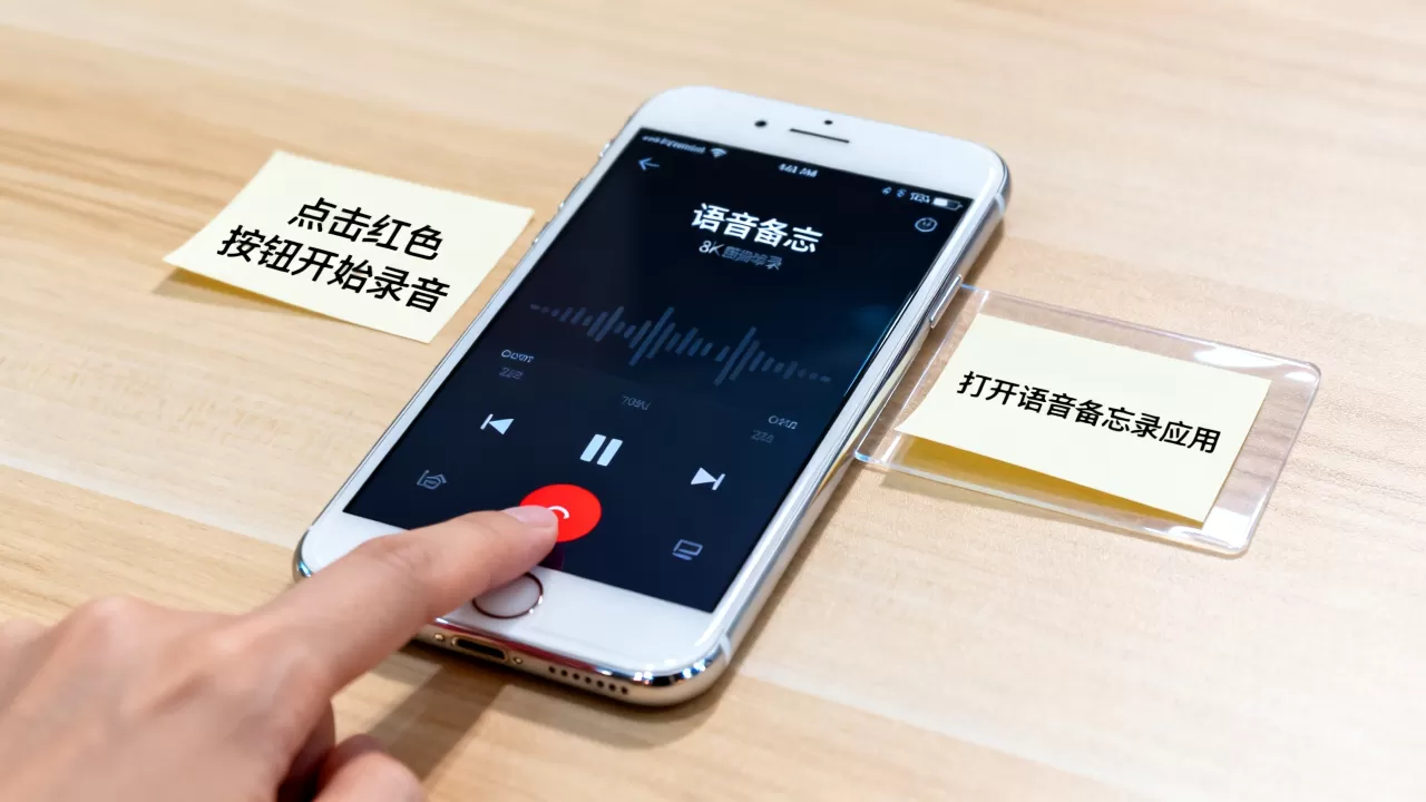 iphone语音备忘录怎么用，iphone语音备忘录怎么录音