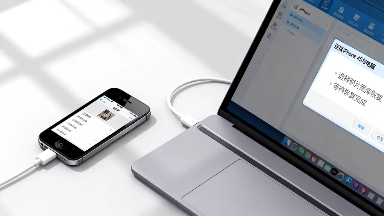 iphone4s删除照片图库怎么恢复，iphone4s删除照片