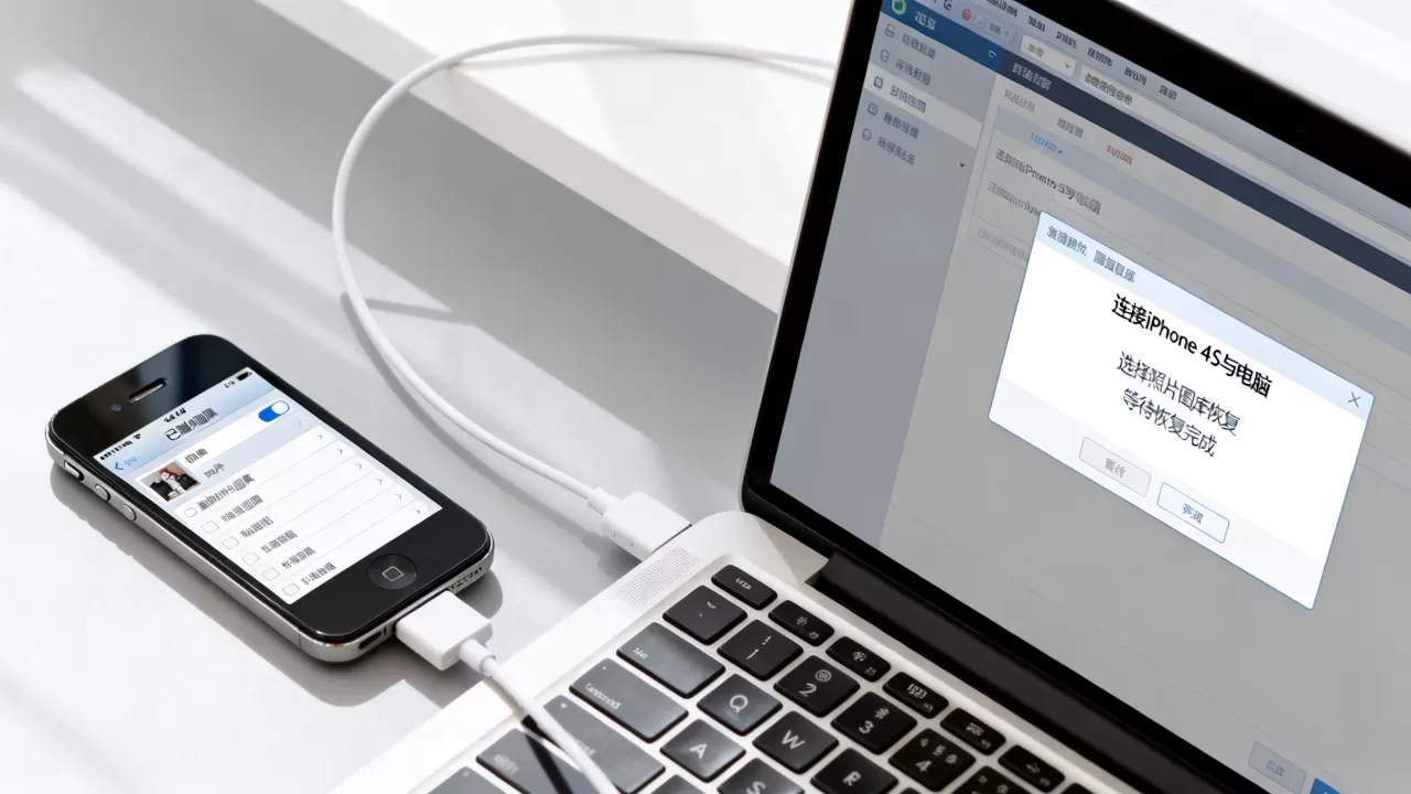 iphone4s删除照片图库怎么恢复，iphone4s删除照片