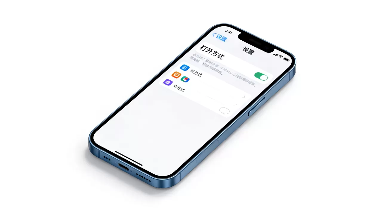 iphone 添加打开方式 iphone 添加打开方式