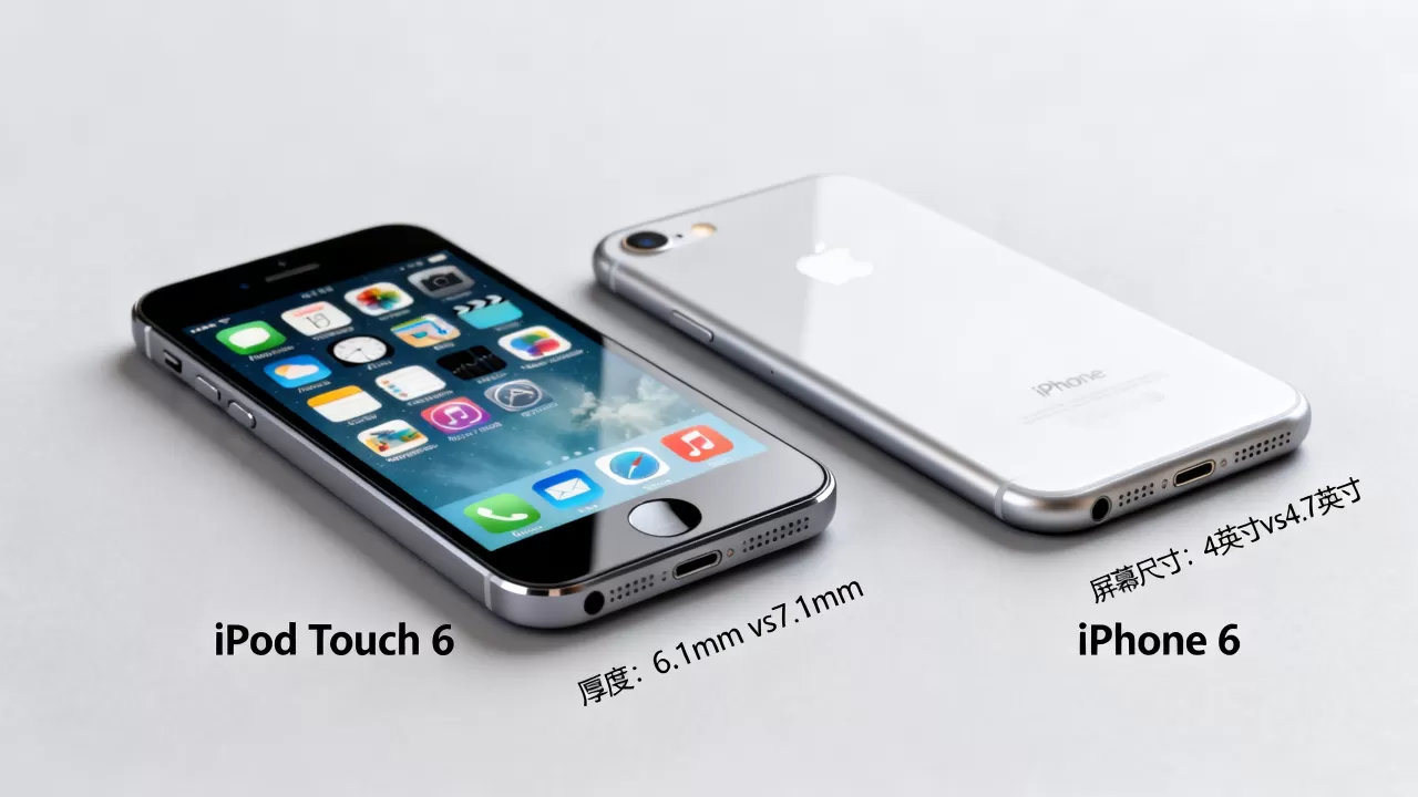 Touch6和iphone6,苹果touch6和iphone6区别是什么 Touch6和iphone6,苹果touch6和iphone6区别是什么