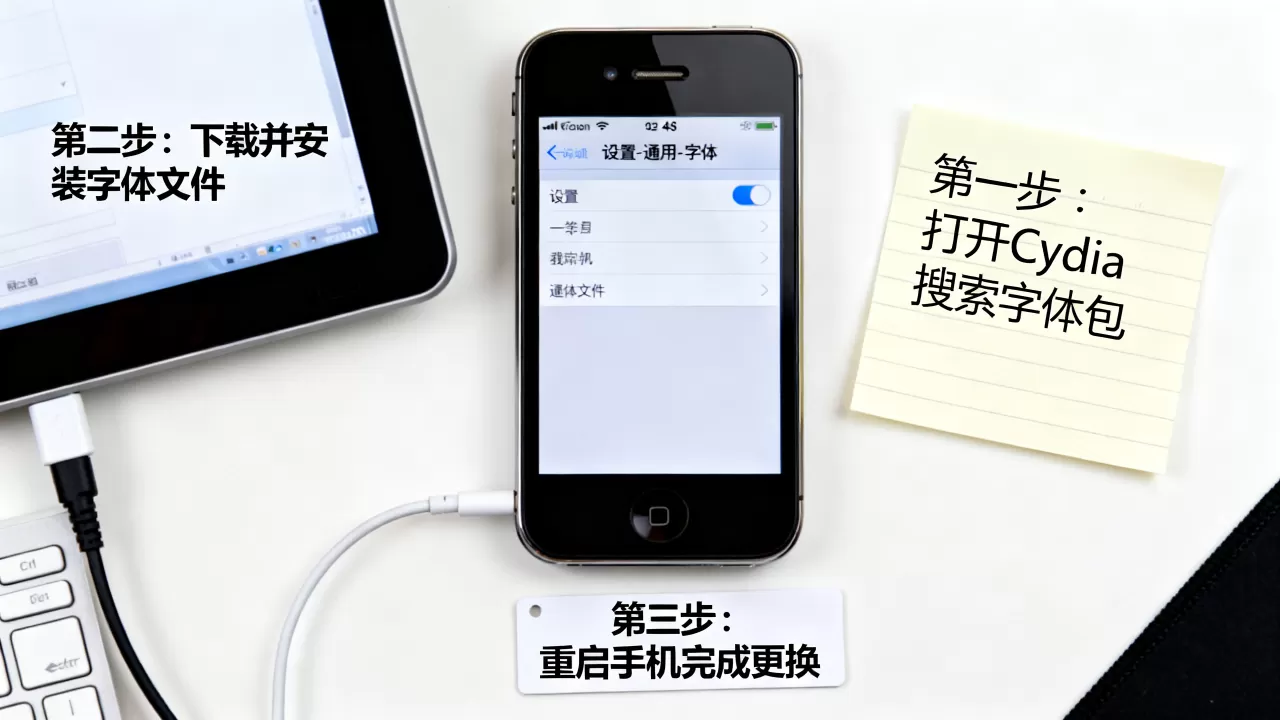 iphone4s越狱换字体教程,iphone4s越狱后怎么换字体 iphone4s越狱换字体教程,iphone4s越狱后怎么换字体
