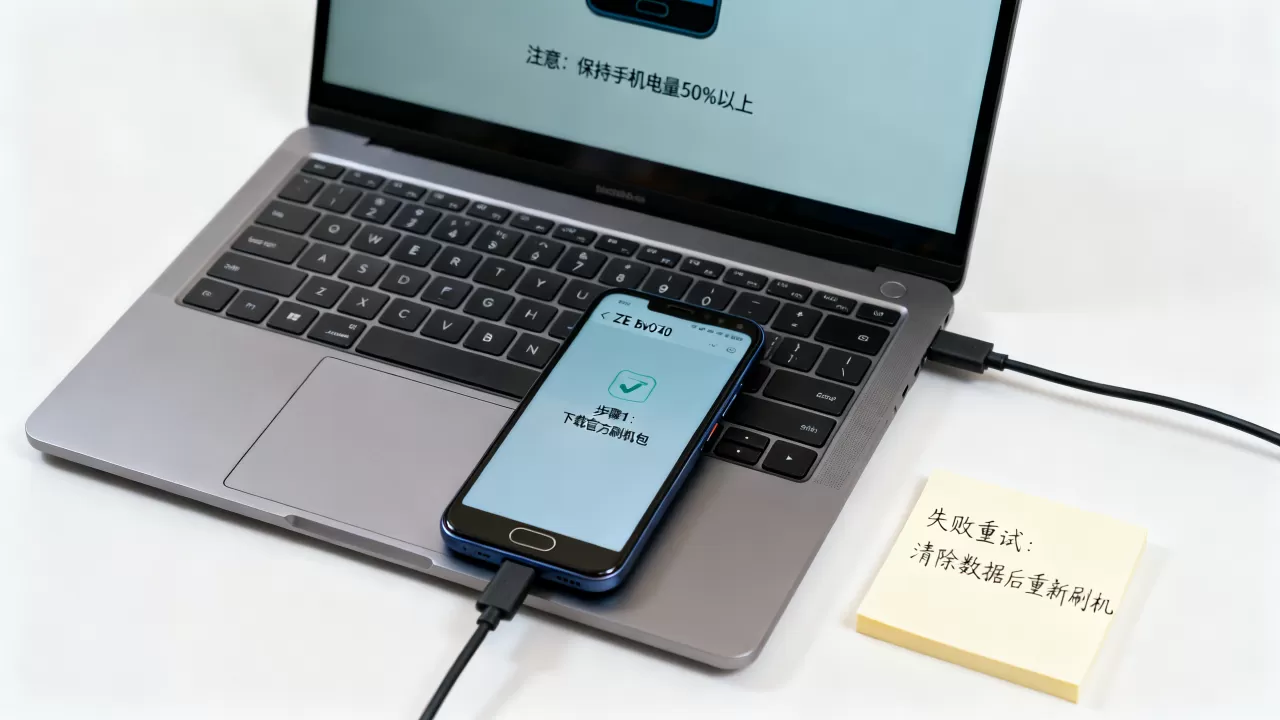 zte bv0720刷机教程，中兴bv0720刷机失败怎么办