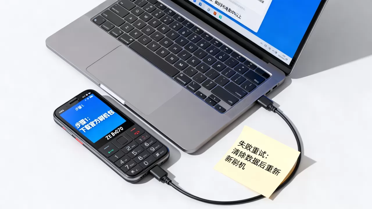 zte bv0720刷机教程，中兴bv0720刷机失败怎么办
