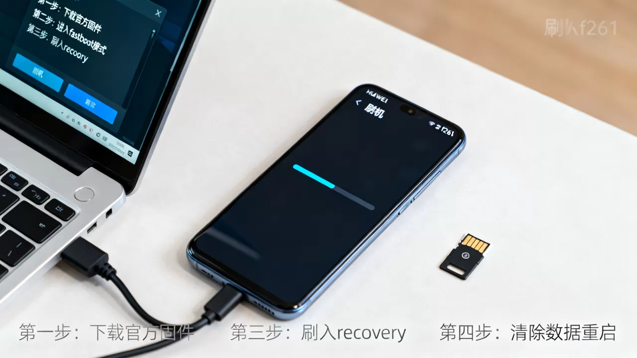 华为f261刷机教程，华为f261刷机后没信号