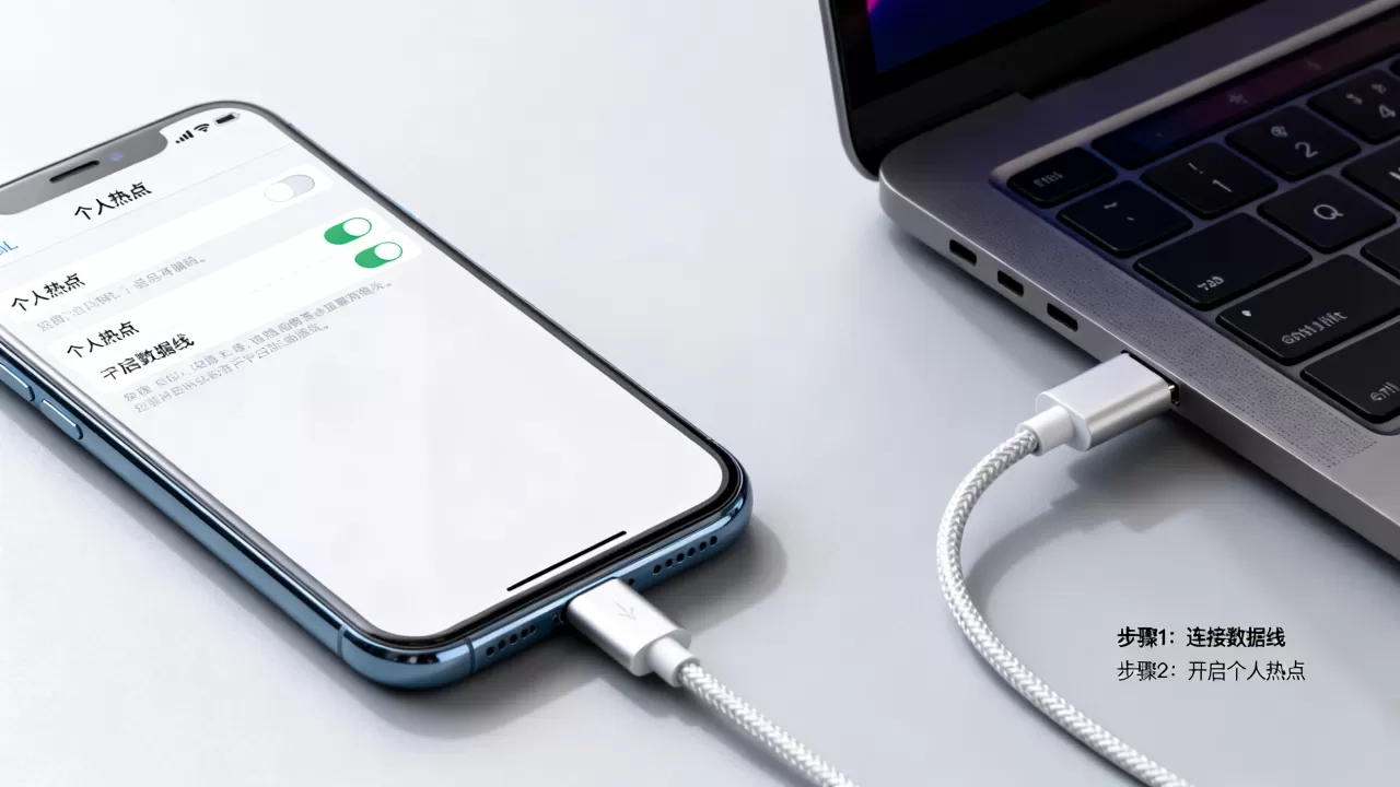 iPhone通过数据线上网怎么设置?iPhone数据线共享网络教程 iPhone通过数据线上网怎么设置?iPhone数据线共享网络教程