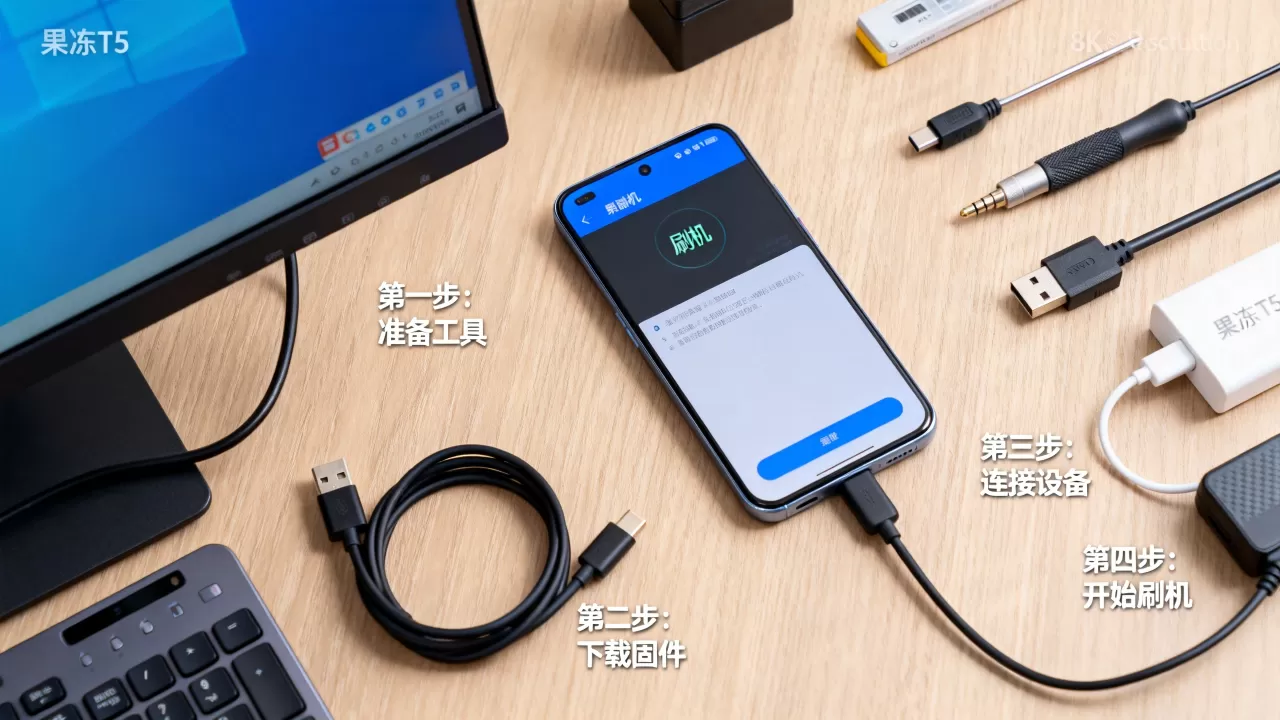 果冻t5刷机教程,果冻t5怎么刷机 果冻t5刷机教程,果冻t5怎么刷机