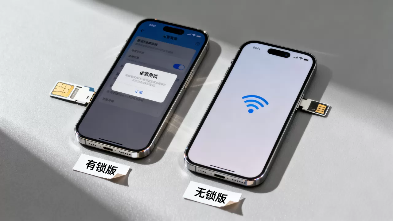 iphone有锁和无锁查询，iphone有锁无锁区别