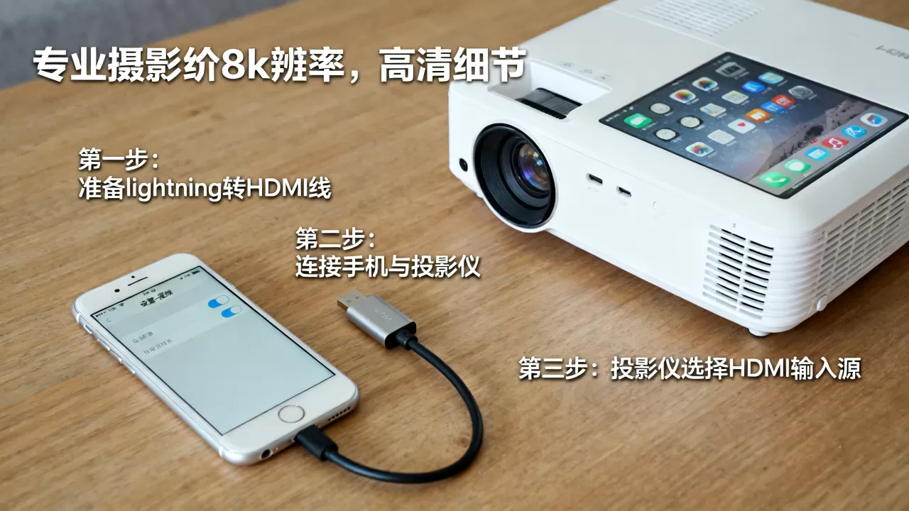iphone6怎么连接投影仪？iphone6连接投影仪