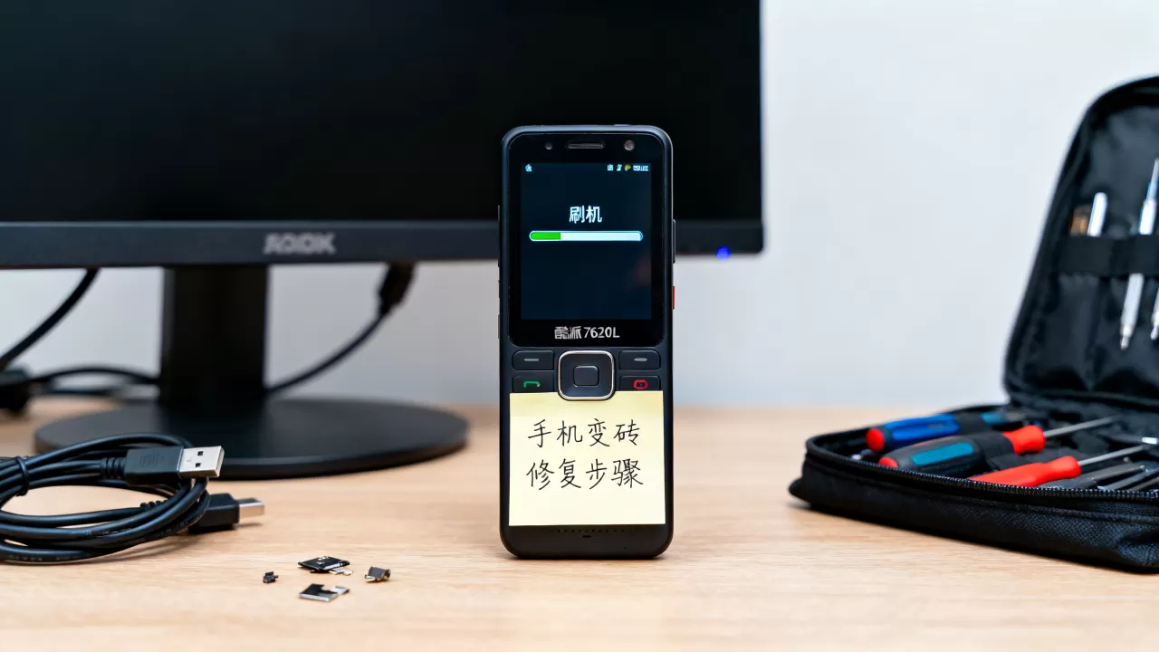 酷派7620L刷机教程，手机变砖怎么解决
