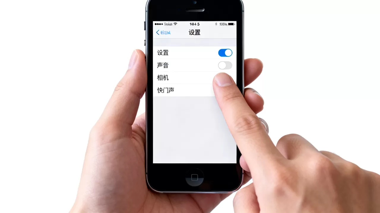 iphone5关闭相机声音，iphone5相机快门声怎么关闭