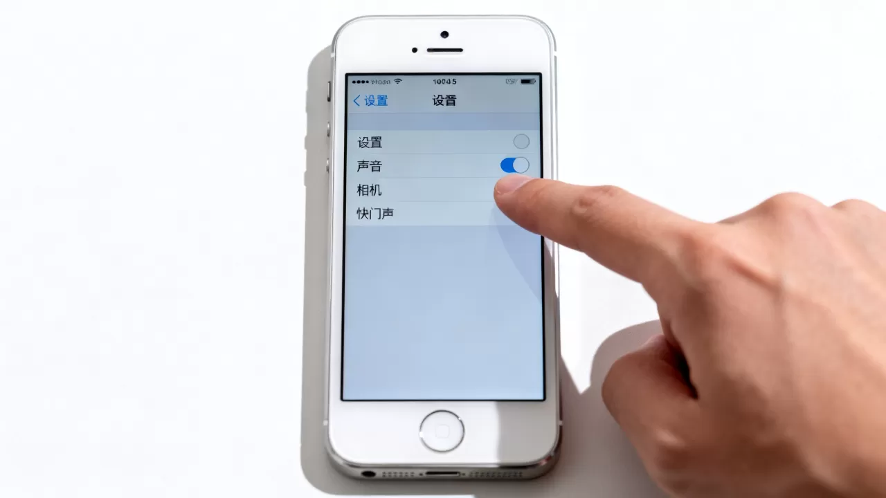 iphone5关闭相机声音，iphone5相机快门声怎么关闭