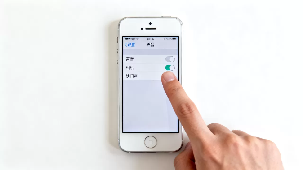 iphone5关闭相机声音，iphone5相机快门声怎么关闭