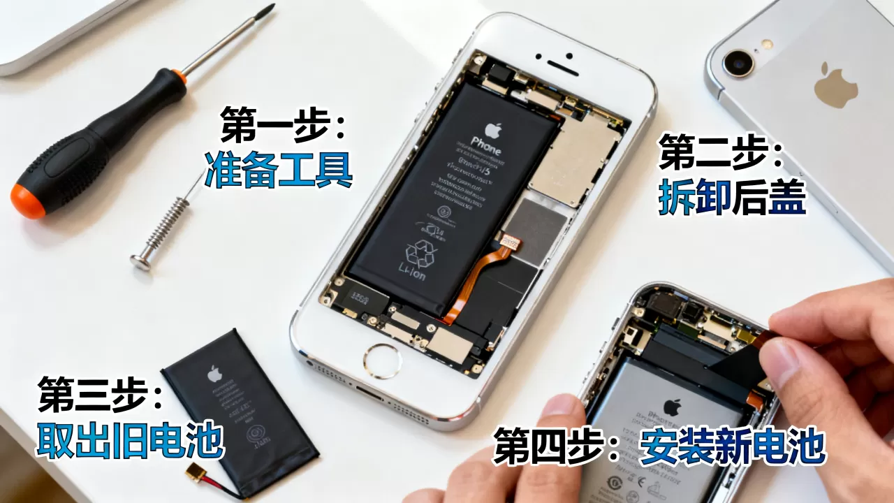 iPhone5电池怎么换,iPhone5换电池教程 iPhone5电池怎么换,iPhone5换电池教程