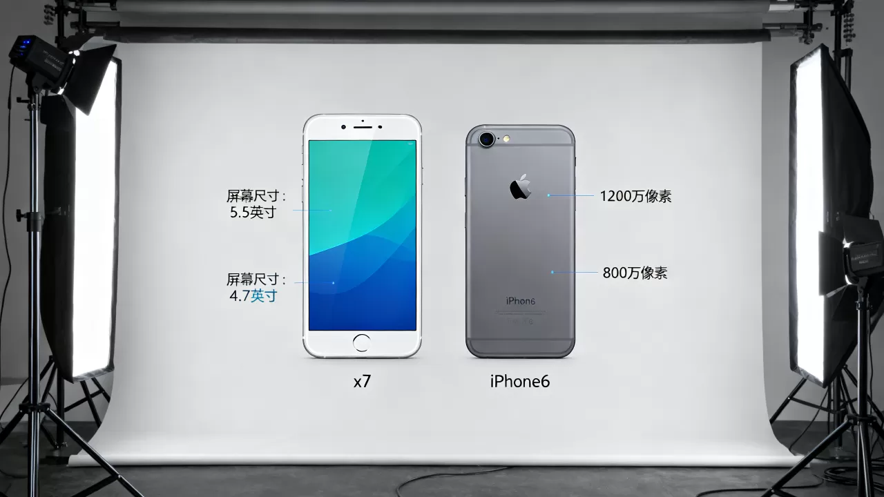x7和iphone6哪个好，x7和iphone6区别