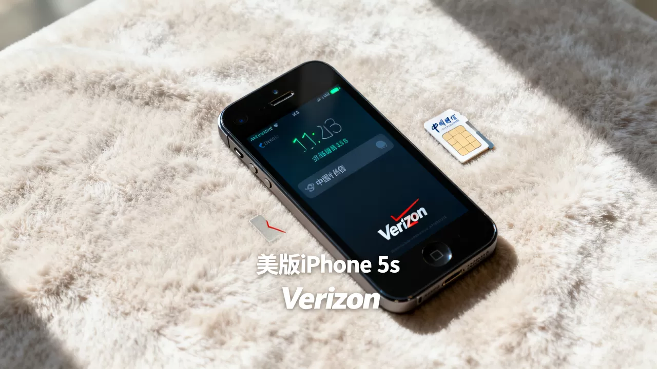 美版iphone5s verizon能在中国用吗，美版iphone5s