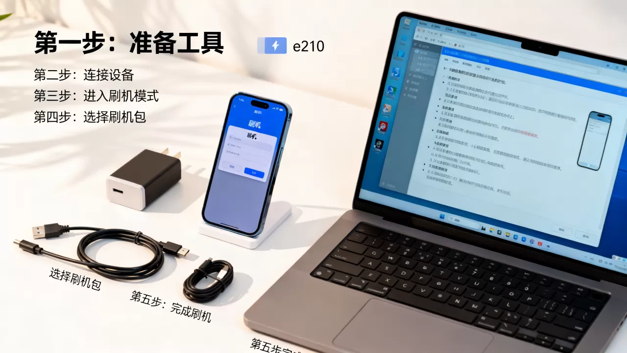 e210刷机教程，e210刷机失败怎么办
