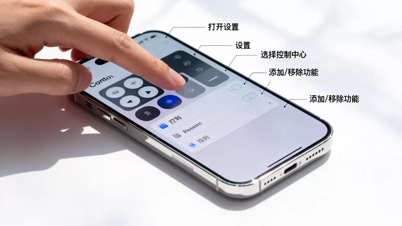iphone下拉菜单怎么设置,iphone控制中心设置方法 iphone下拉菜单怎么设置,iphone控制中心设置方法