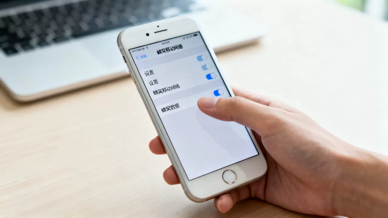iphone6蜂窝数据设置不了，iphone6蜂窝数据怎么开启