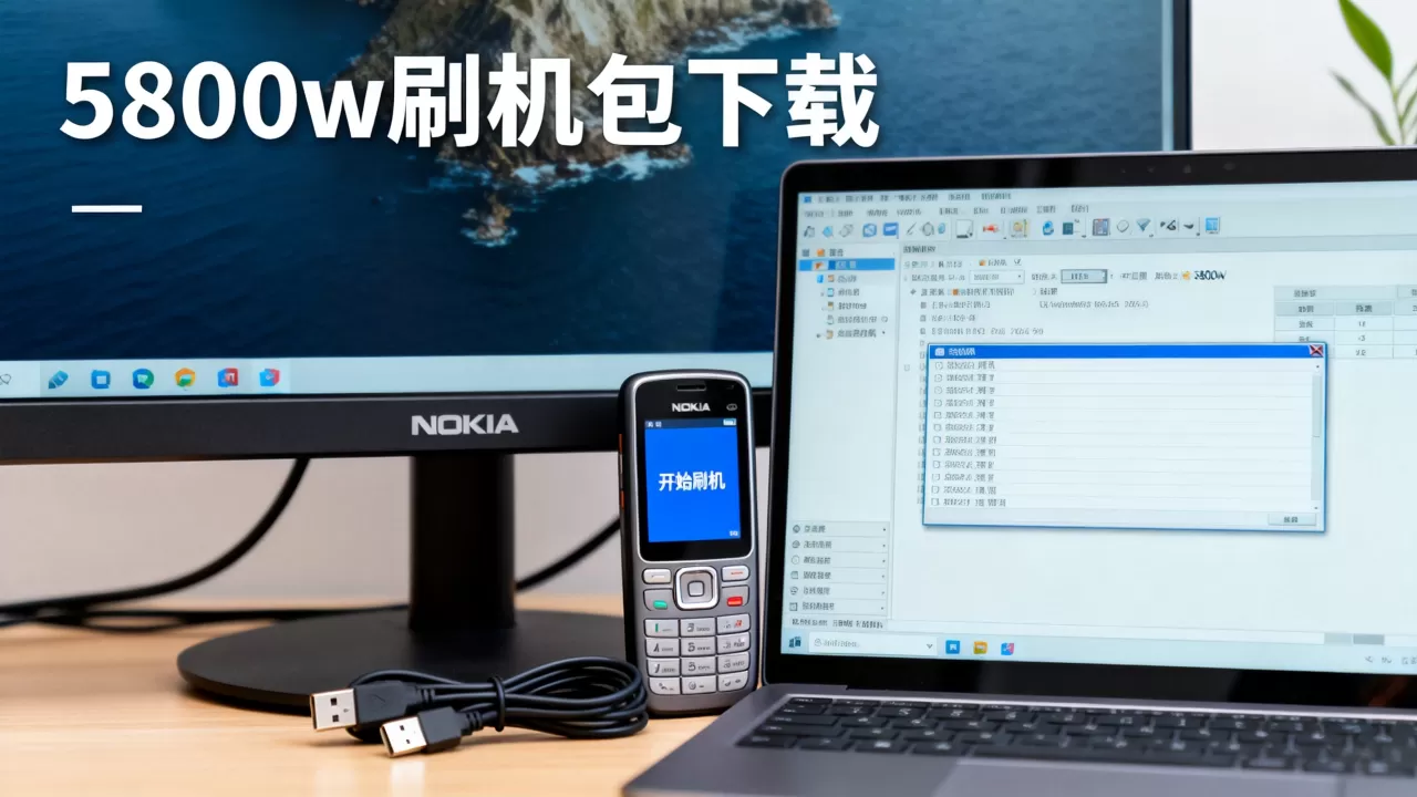 5800w刷机包怎么刷？5800w刷机包下载